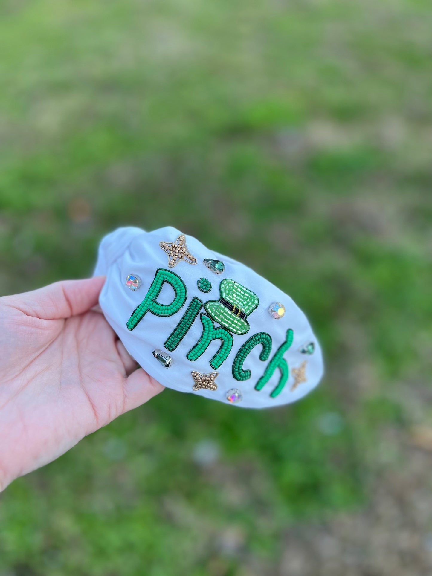 Pinch Proof St Patrick's day headband