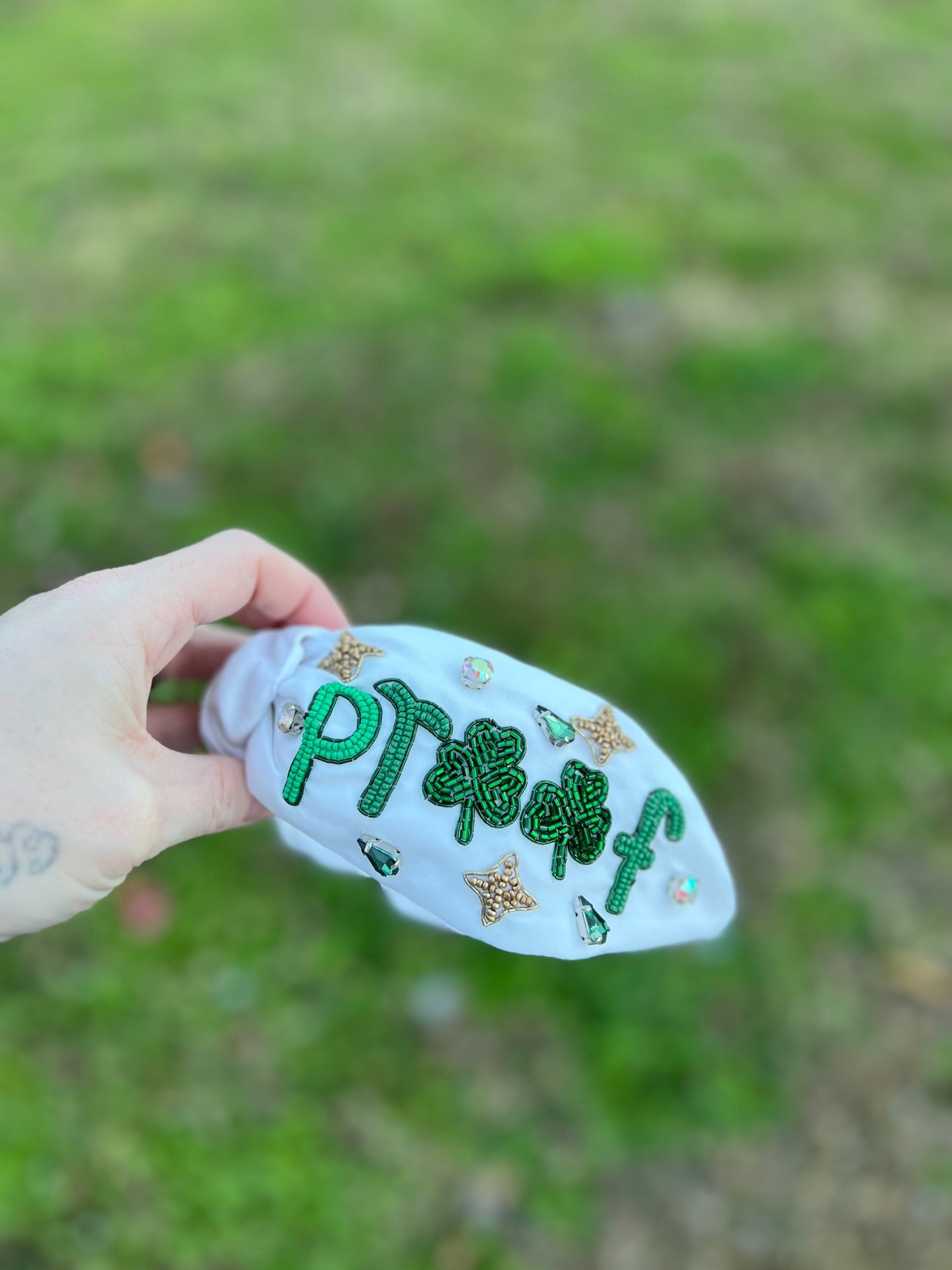 Pinch Proof St Patrick's day headband