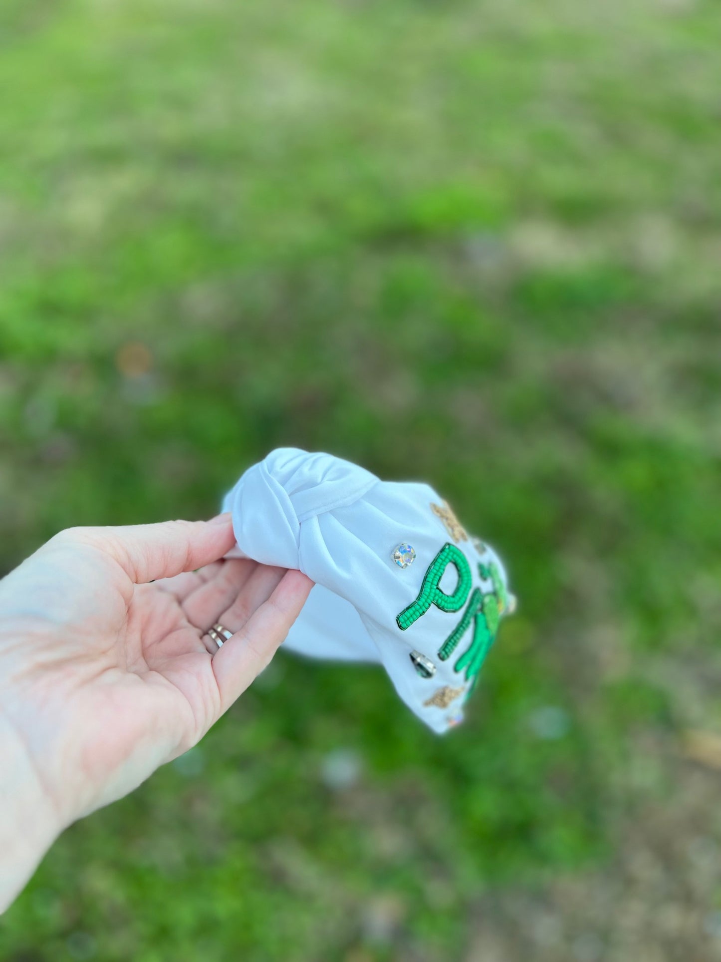 Pinch Proof St Patrick's day headband