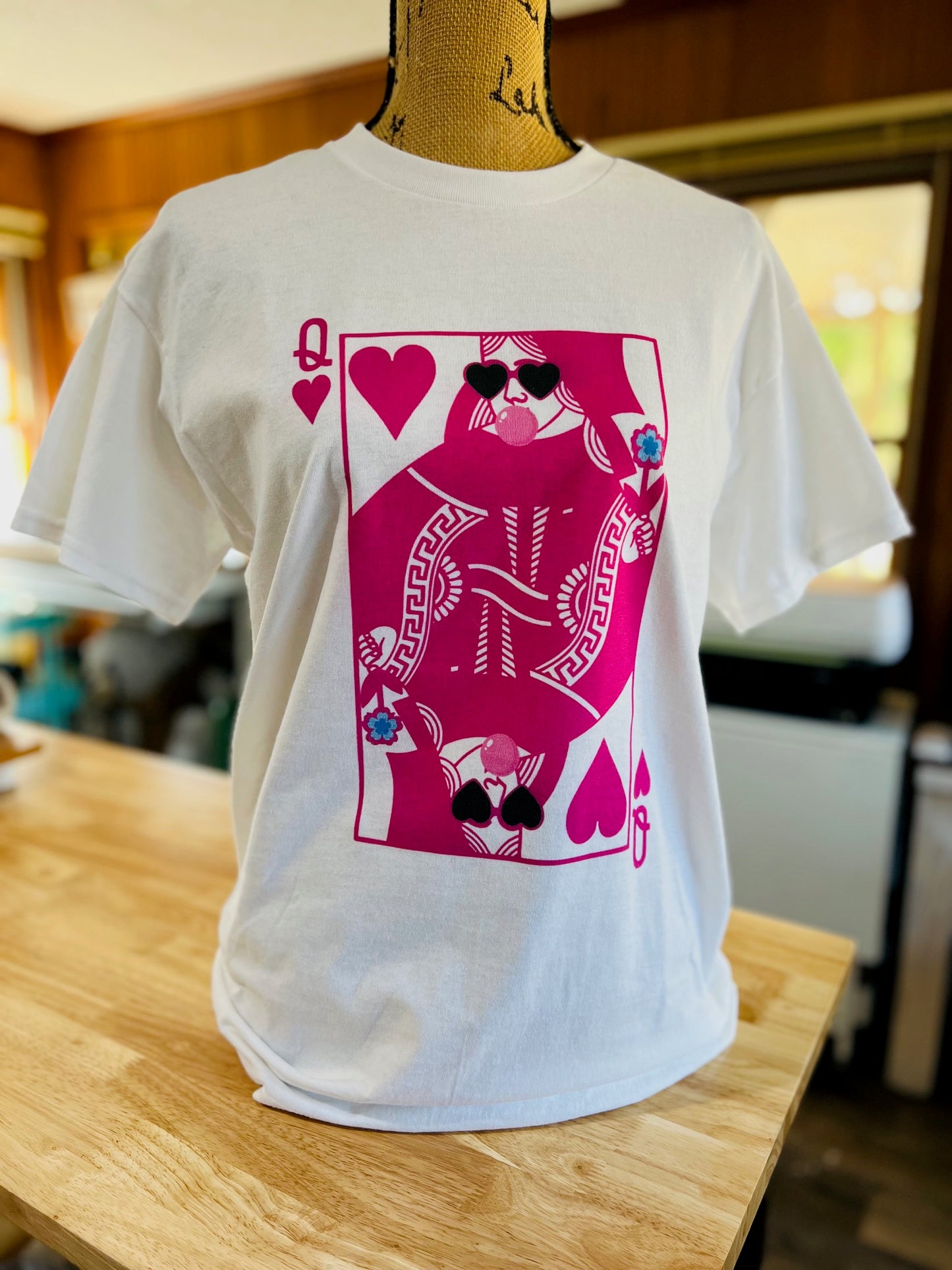 Queen of Hearts T-shirt/DTG Printed