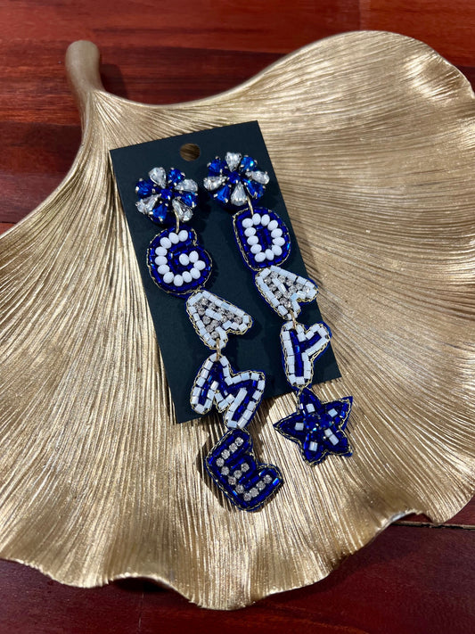 Game Day Dangle Earrings | School Spirit