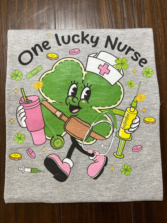 One Lucky Nurse/St. Patrick's Day T-shirt