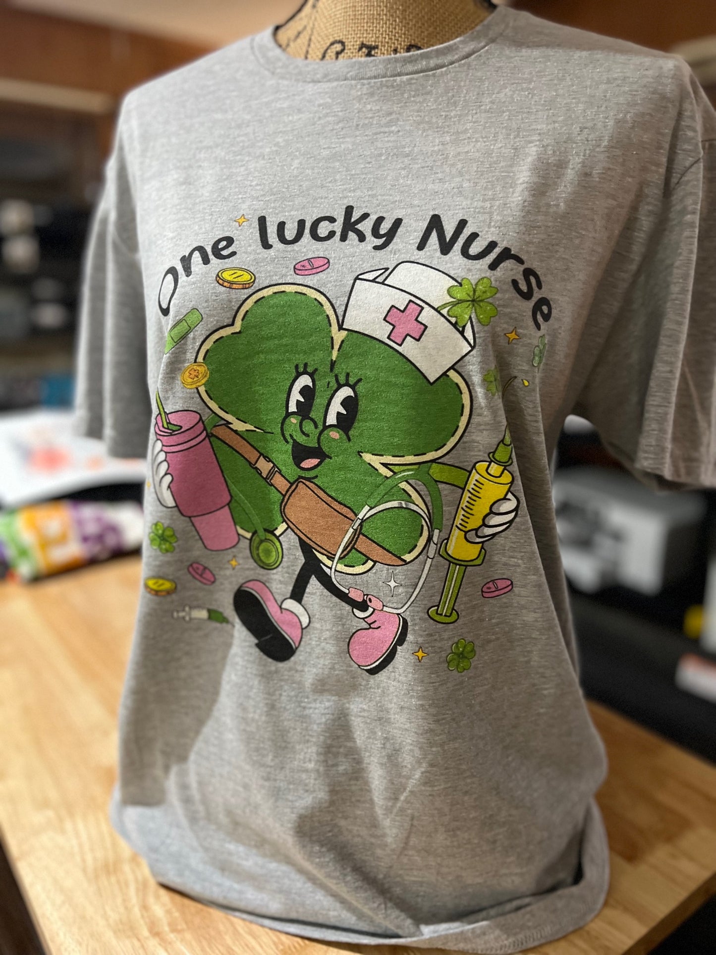 One Lucky Nurse/St. Patrick's Day T-shirt