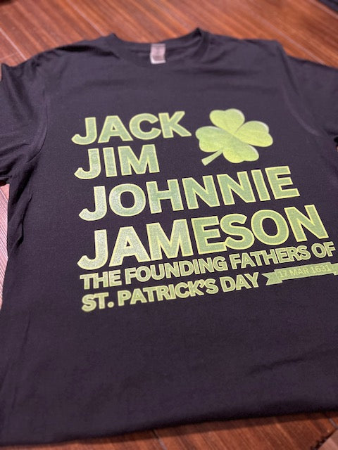 Men's founding Fathers/St. Patrick's Day t-shirt