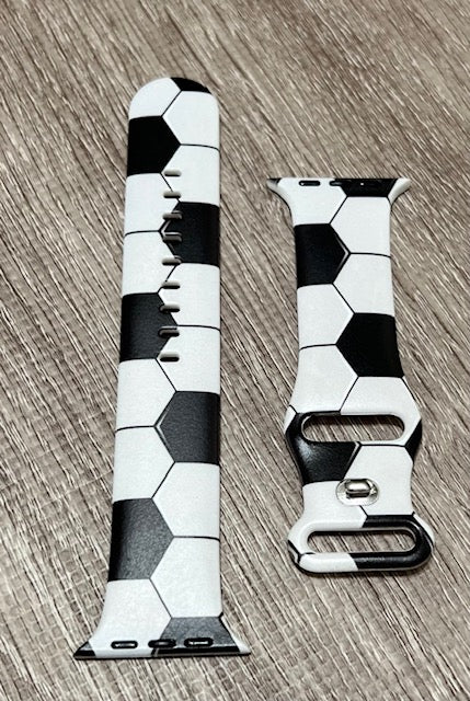 Soccer and Baseball Watch Bands/Apple Watch