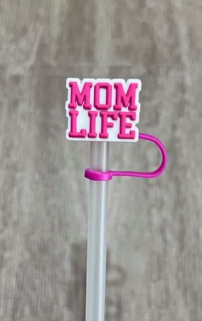 MOM life Straw toppers/Mama Bear/Sunflower