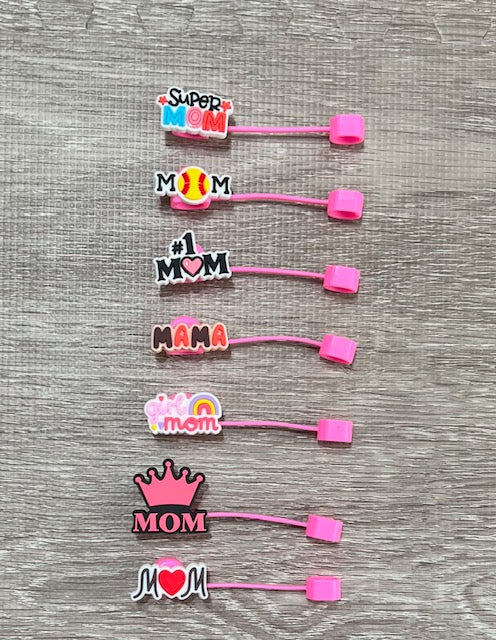 MOM straw toppers