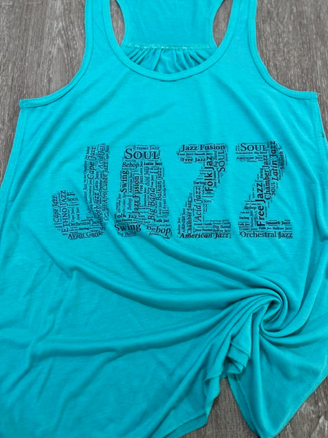 JAZZ Razor Back Tank | Festival season