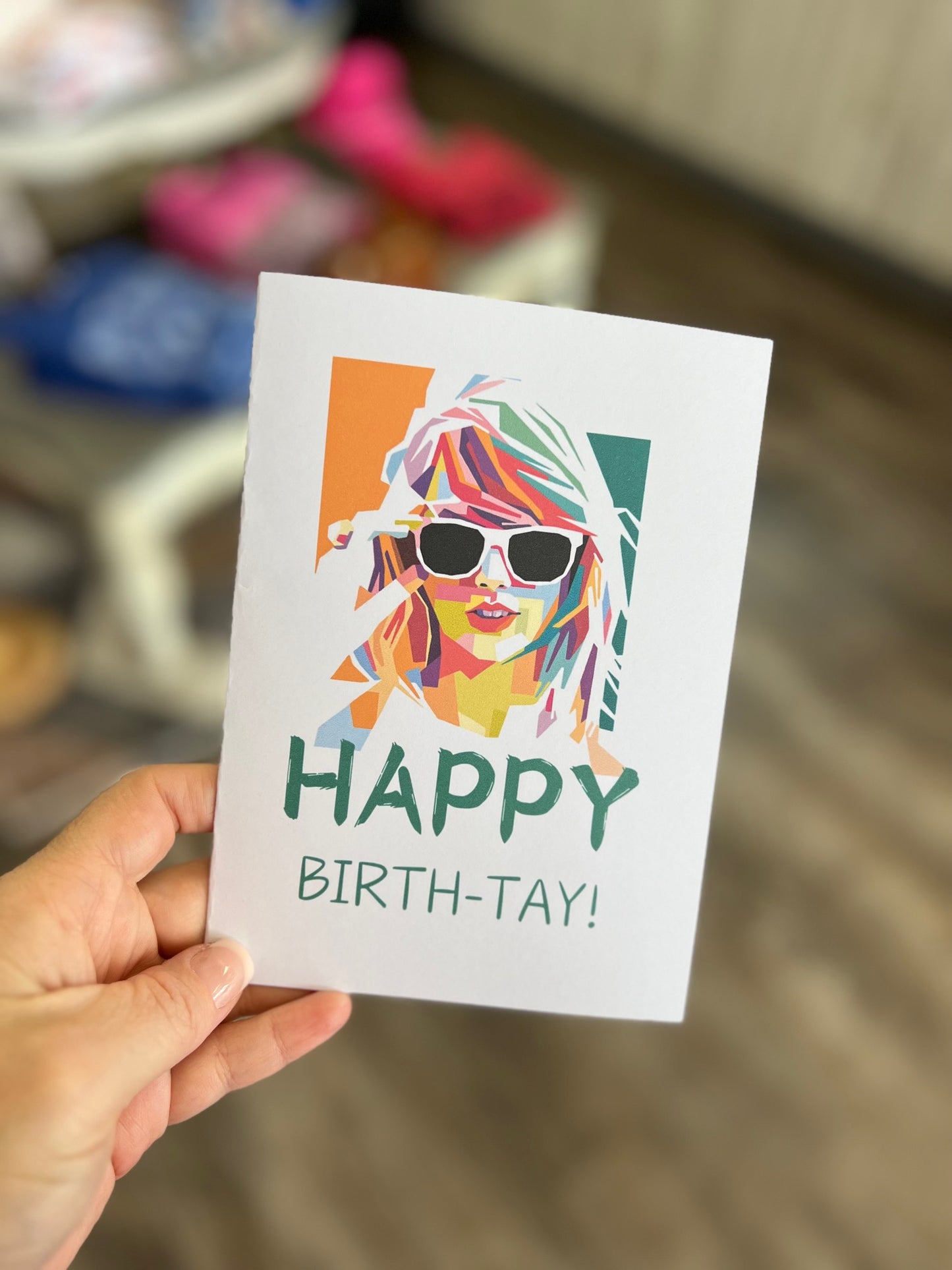 Happy Birth-Tay Taylor Swift Birthday card | swiftie