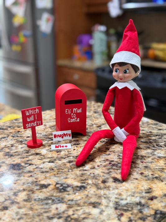 Elf Mail prop set