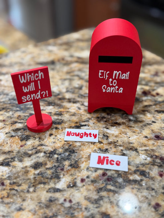 Elf Mail prop set