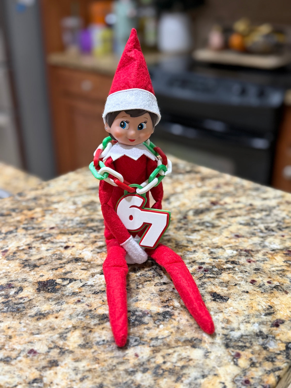Elf on the Shelf 67 Hype chain