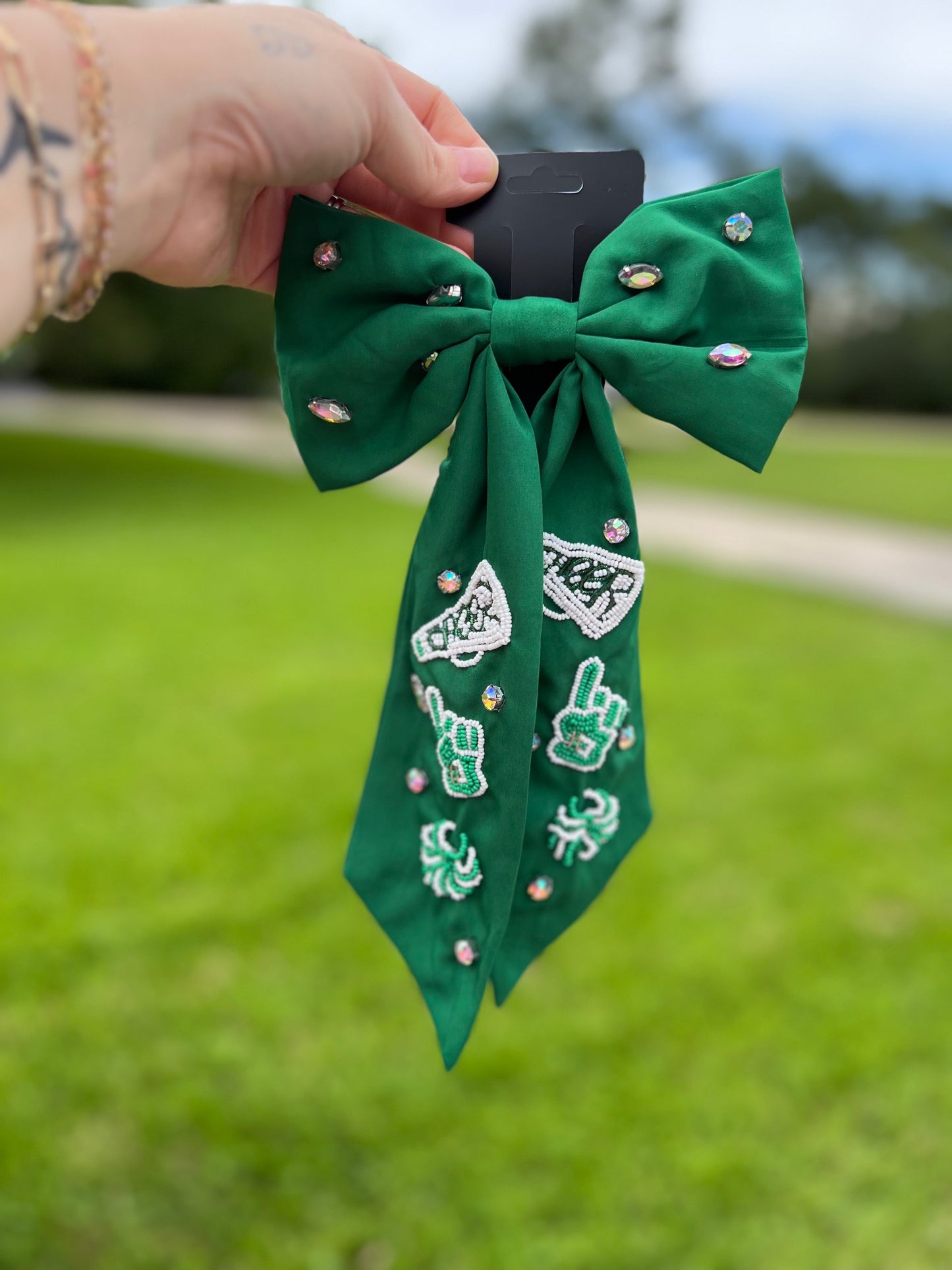 Slidell High School Cheer hair bow