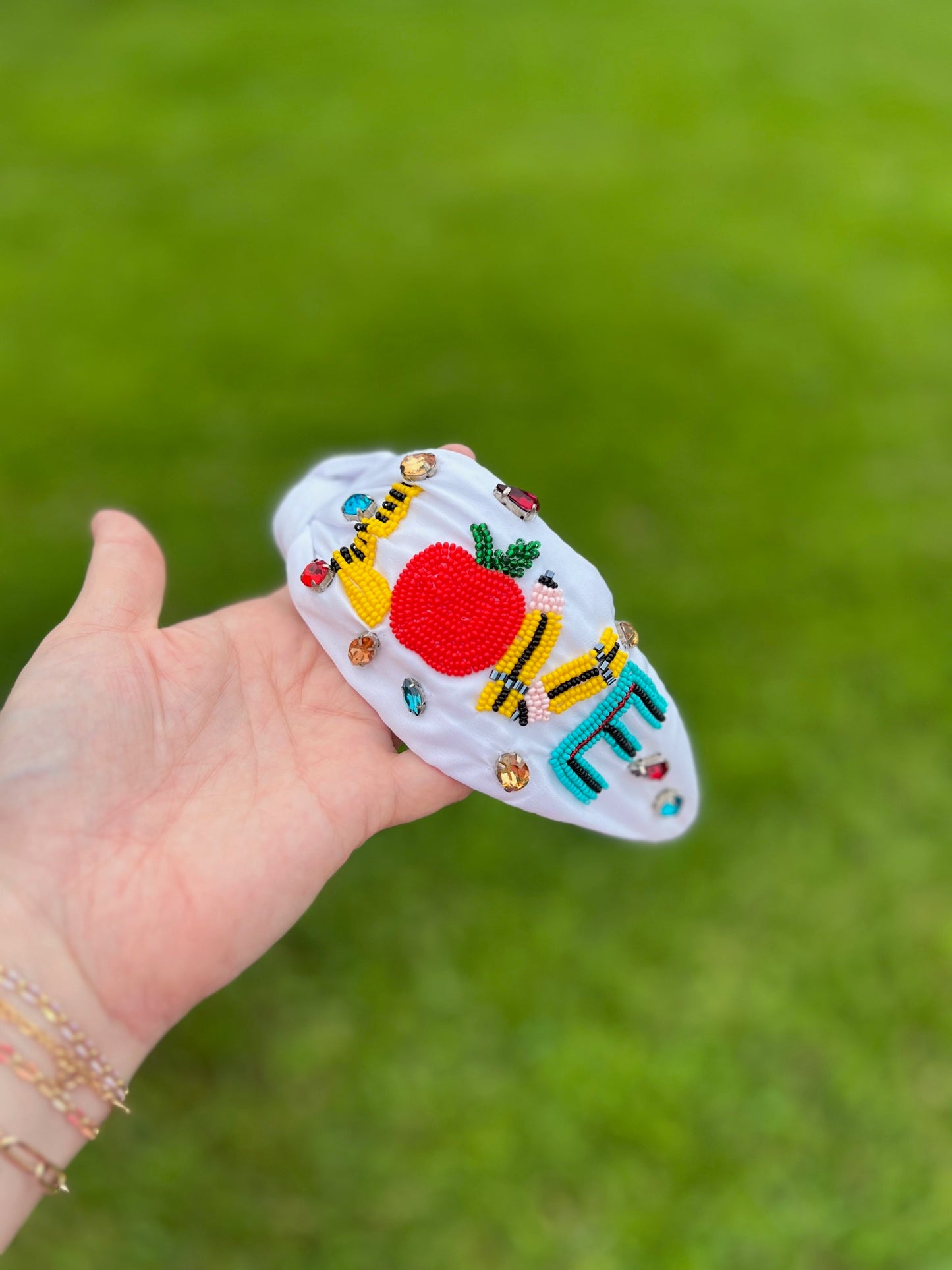 L-O-V-E Teacher headband