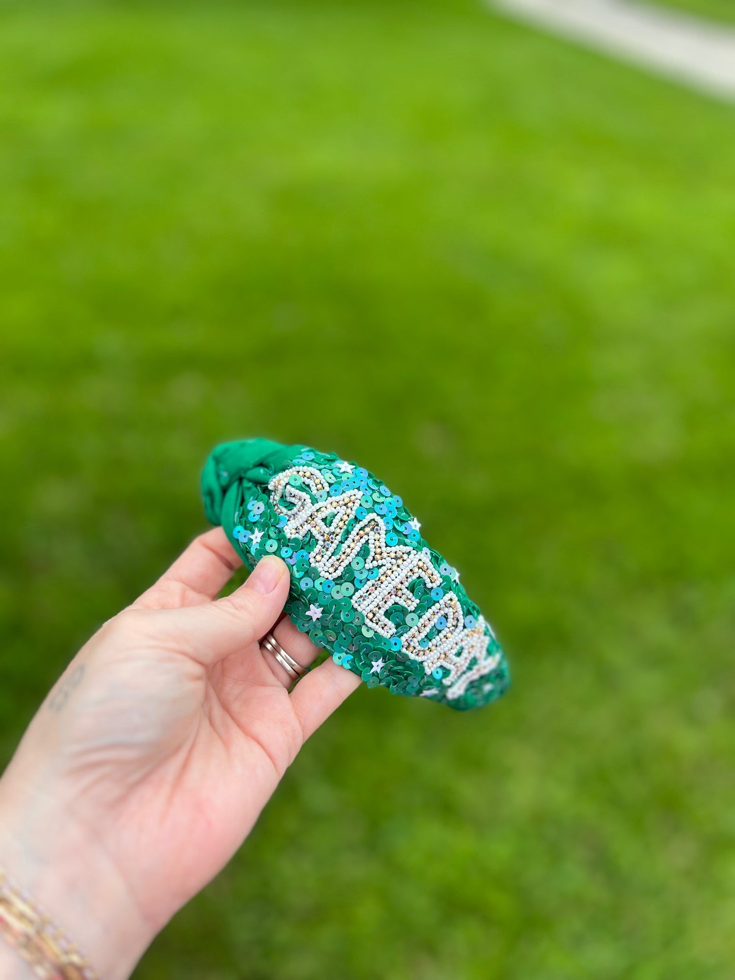 Slidell High School Sequin Game Day headband