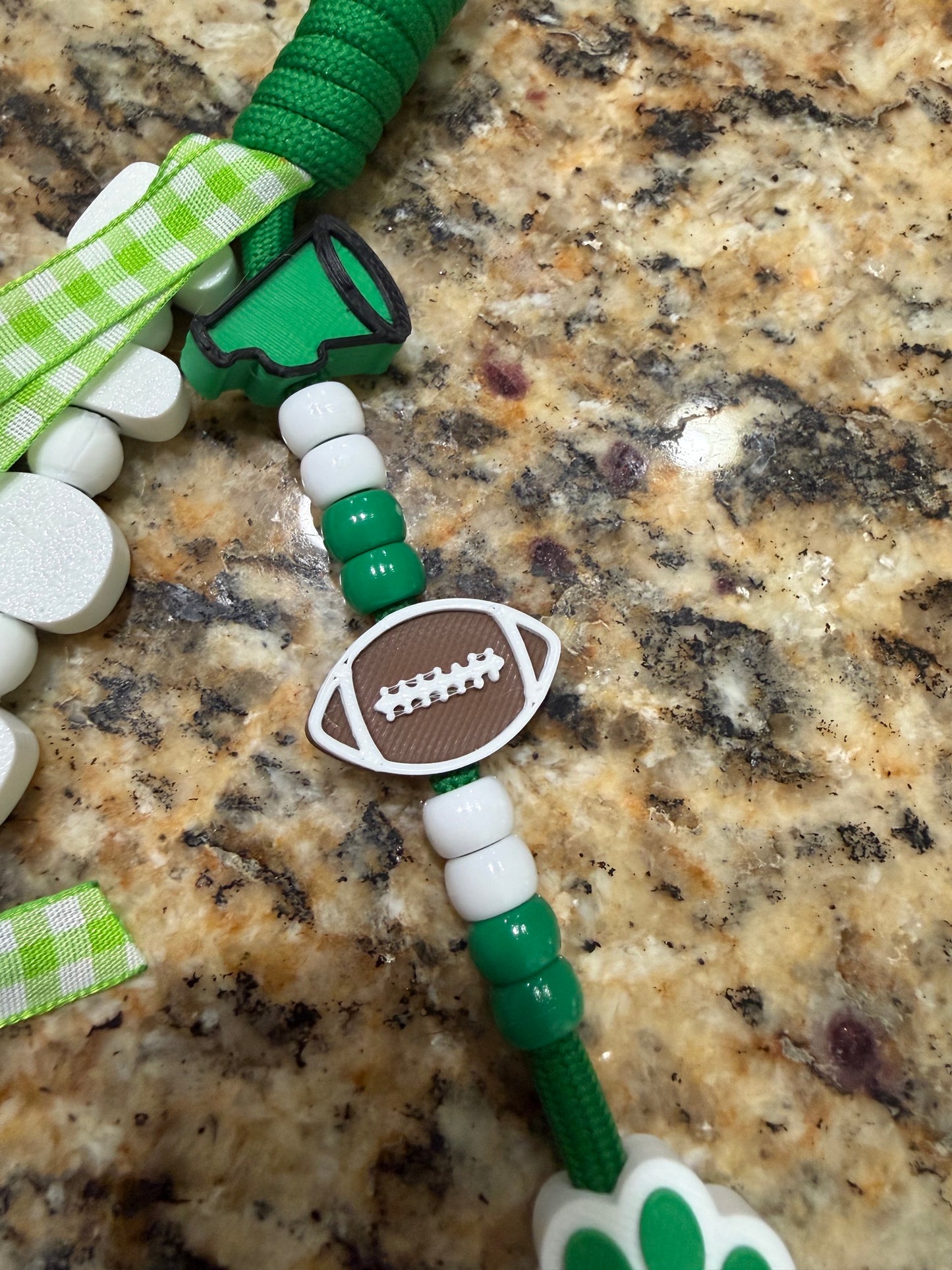 PRE-MADE School Paracord Keychains