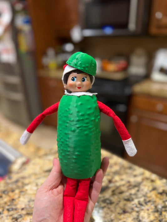 Pickle Costume for Elf on the Shelf