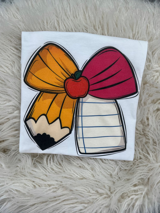 Teacher Pencil Bow | Can be customized

Add a custom name for $5

Gildan White Small-3xl

Great idea for Teacher appreciation!