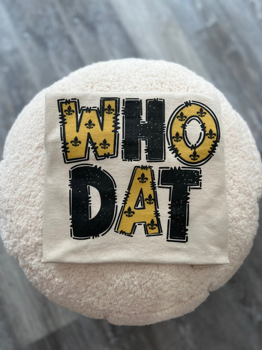 Who Dat T-shirt | Saints | NewOrleans