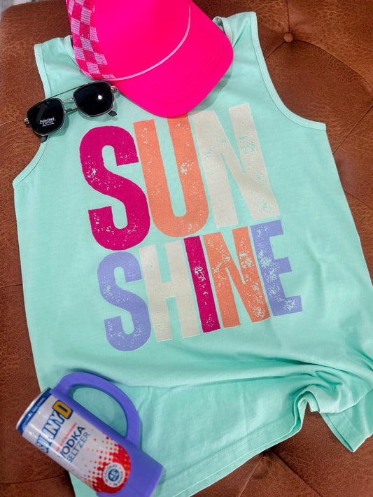 Sunshine summer tank | Comfort colors