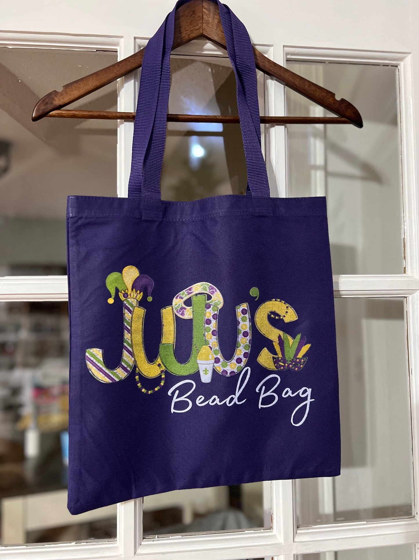 CUSTOM Mardi Gras Bead Bags