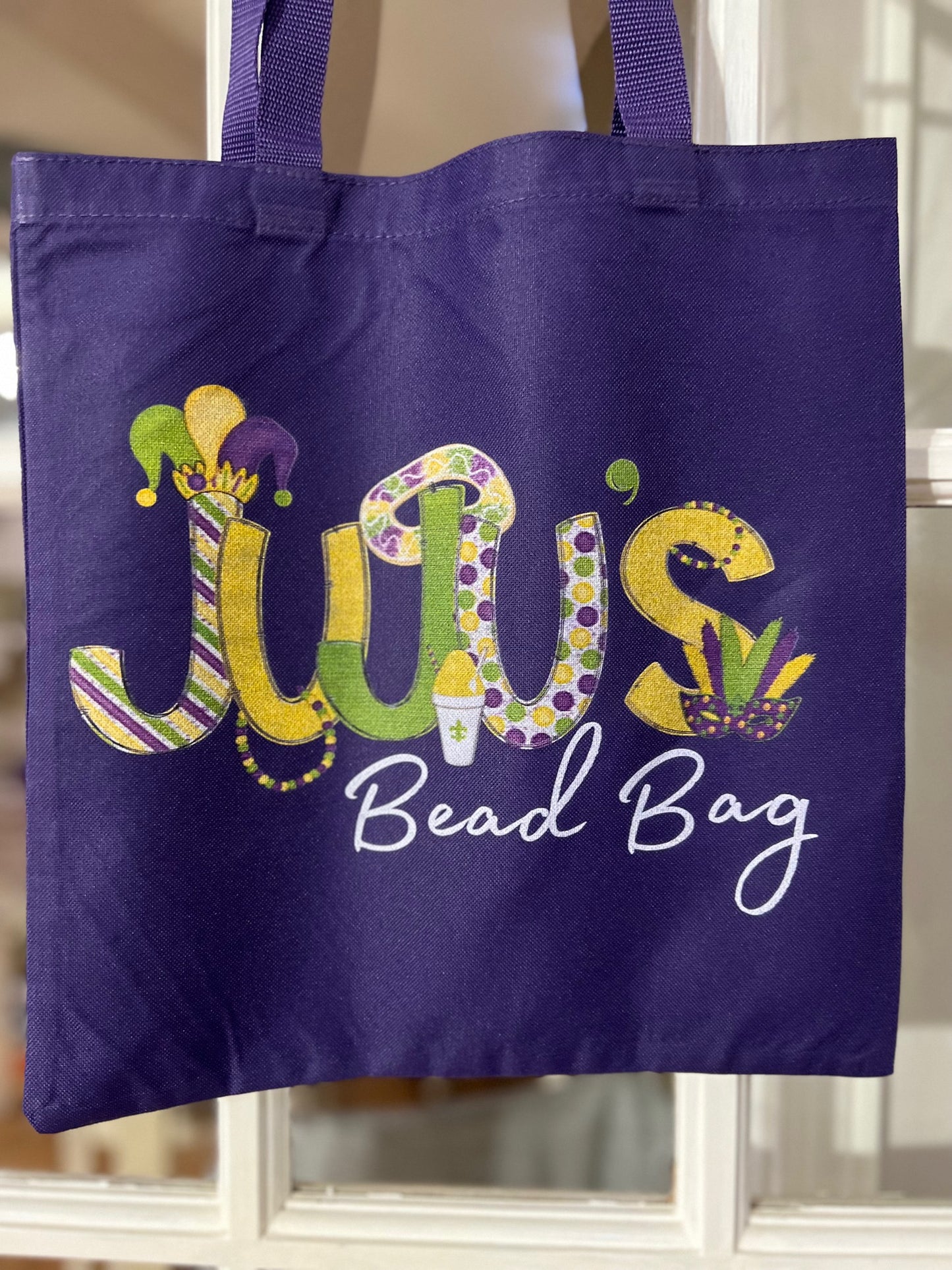 CUSTOM Mardi Gras Bead Bags