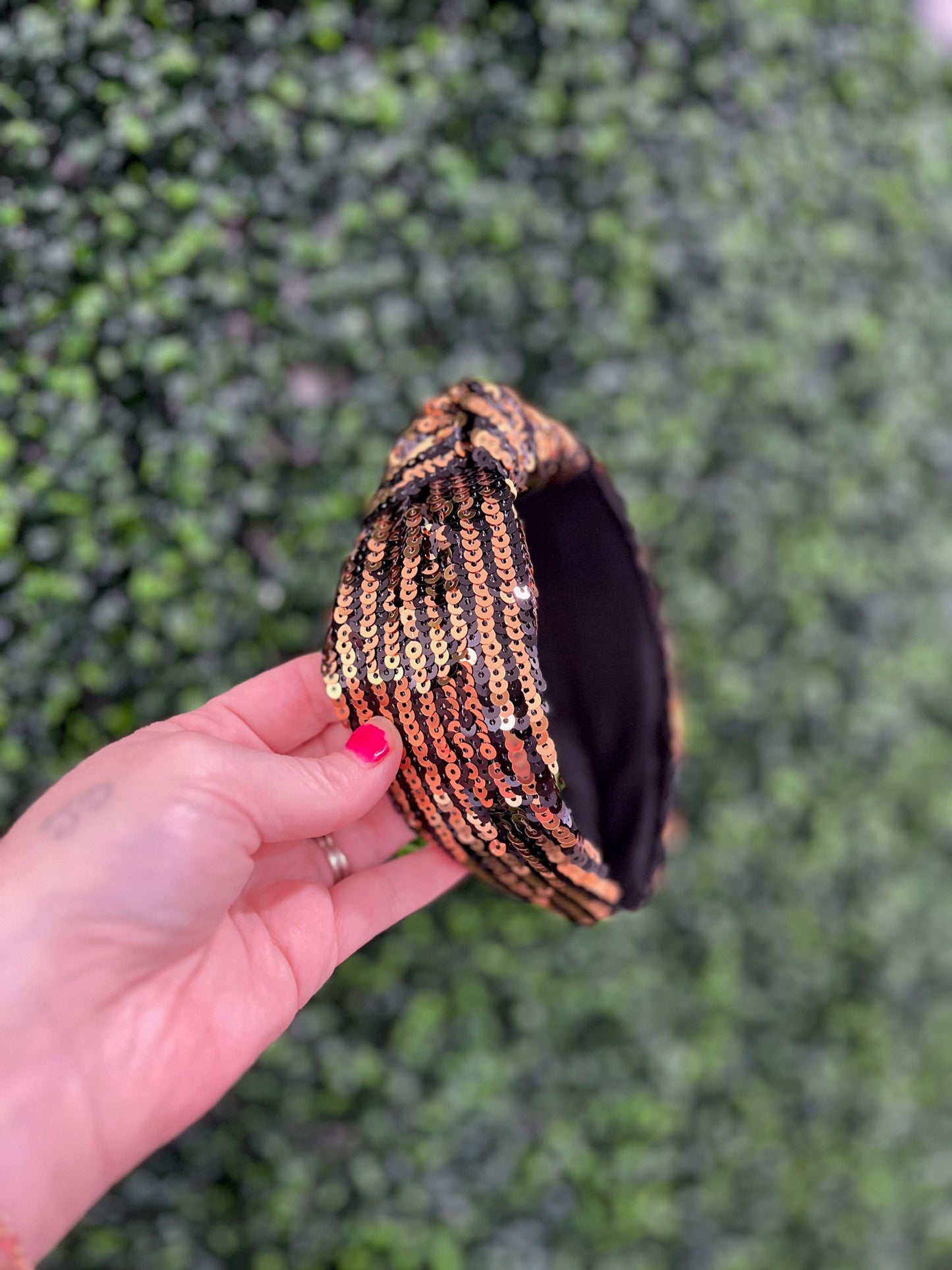 Sequin Saints headband | Football | Neworleans