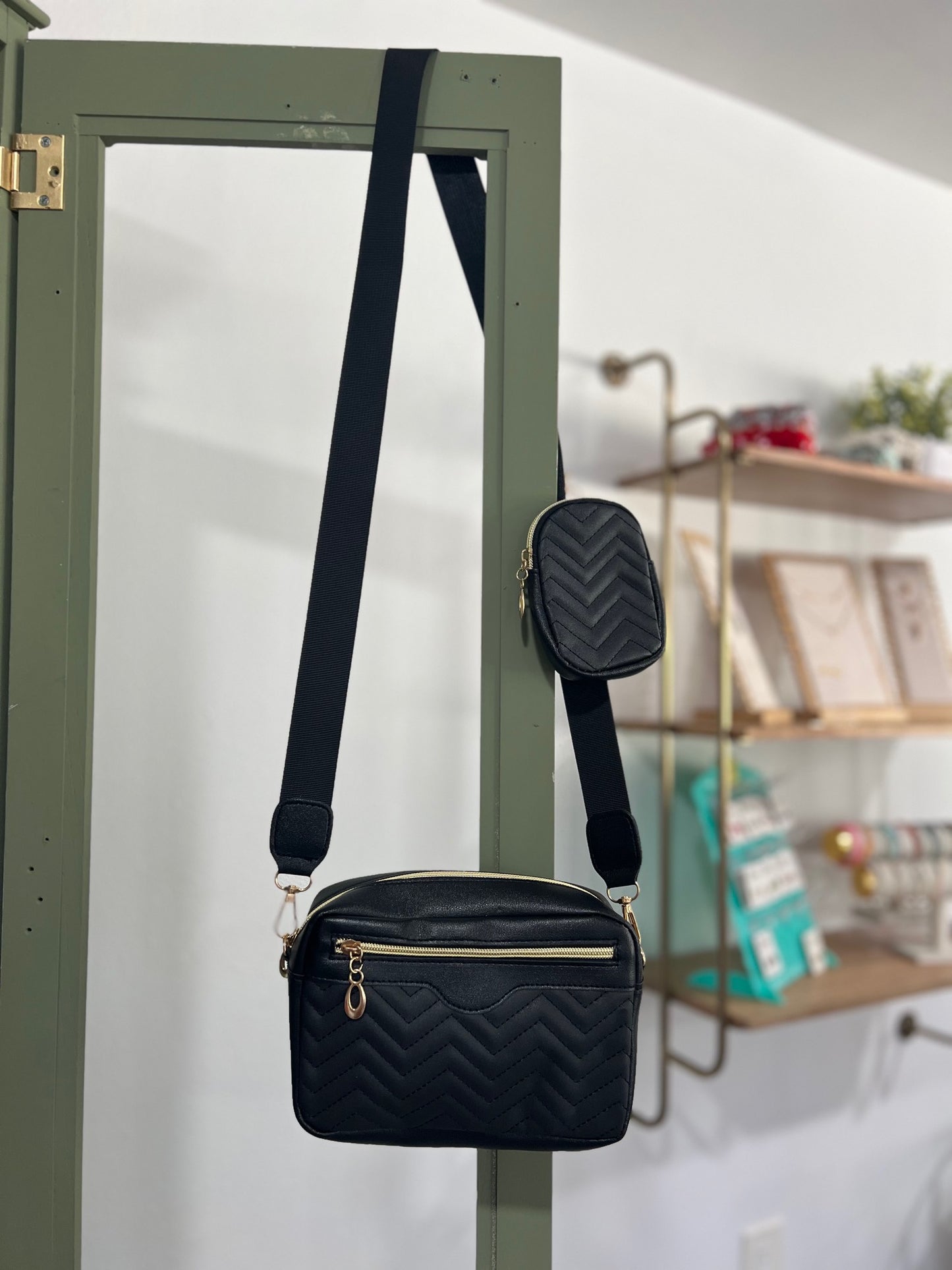 Quilted crossbody bag | shoulder bag | purse