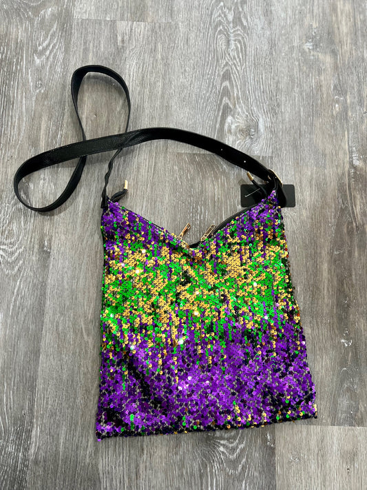 Mardi Gras Sequin Cross Body purse