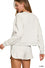 zenana sweatshirt and short set