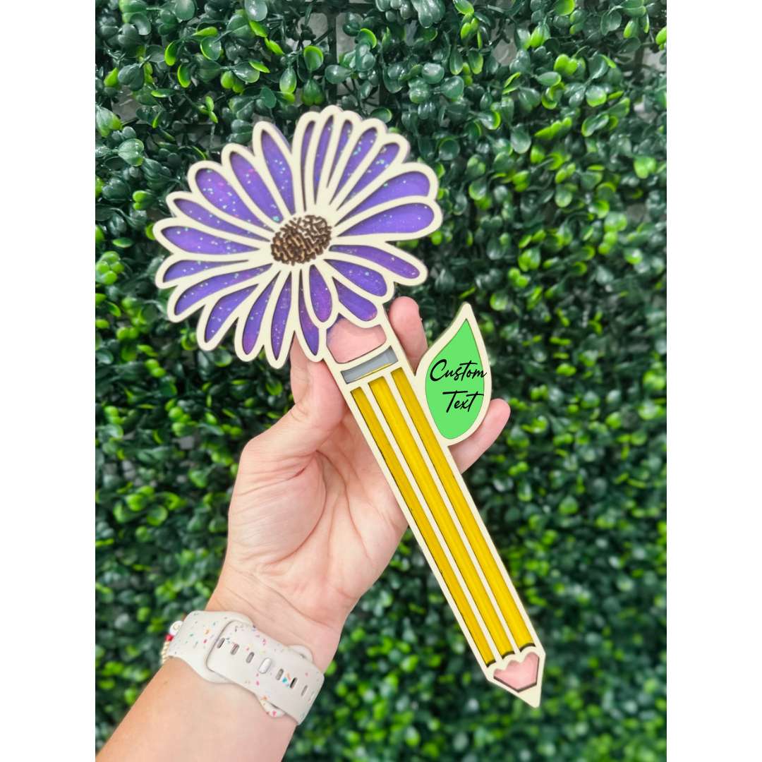 Teacher Pencil Engraved Appreciation gift