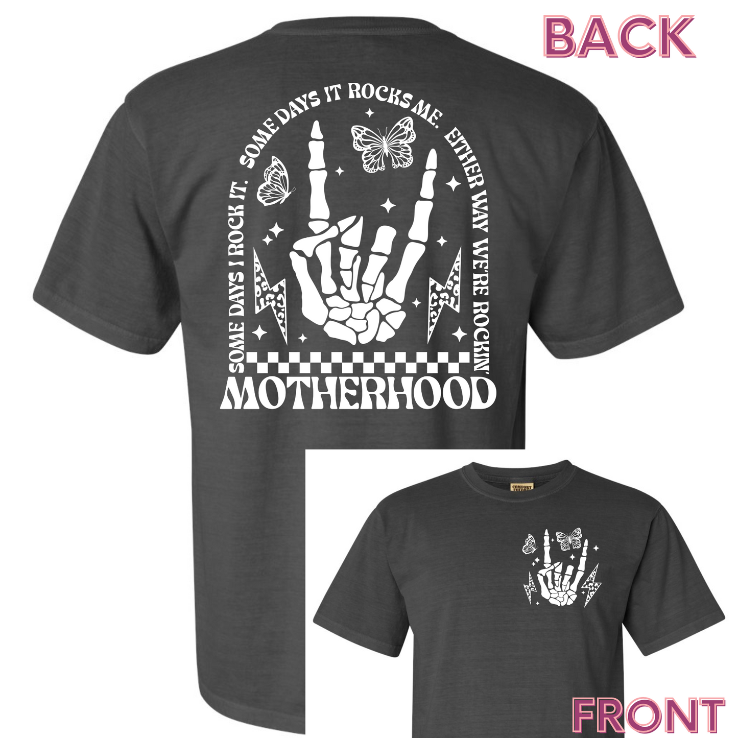 Motherhood Front and back T-shirt