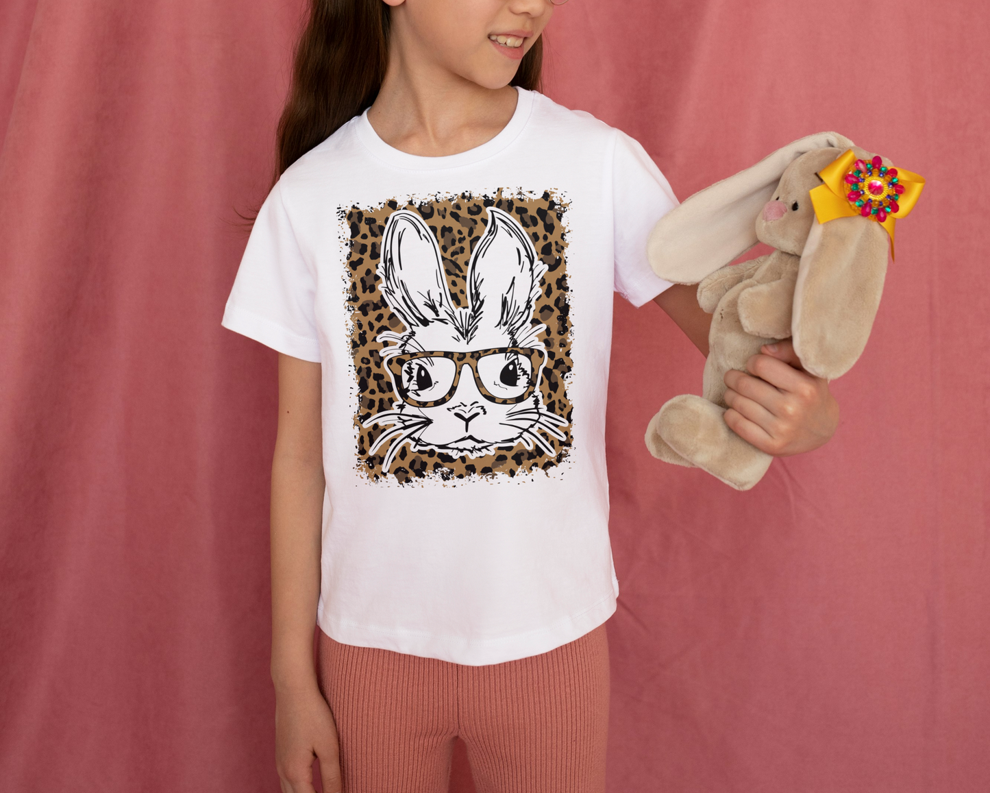 Leopard Bunny T-shirt