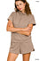 Zenana Scuba half zip set