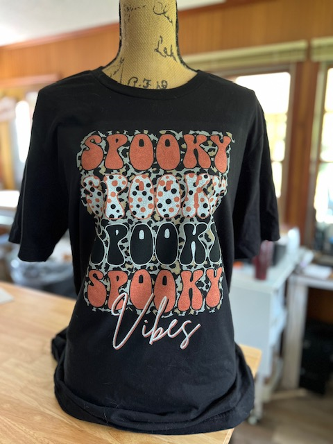 Spooky Vibes Halloween T-shirt