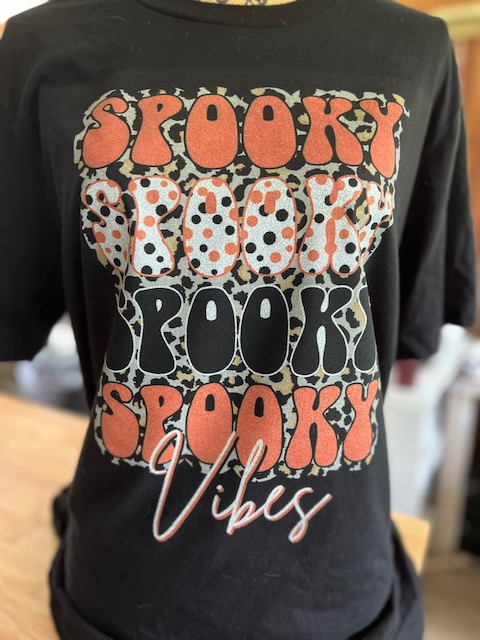 Spooky Vibes Halloween T-shirt