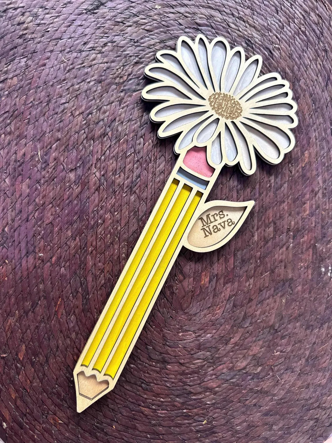 Teacher Pencil Engraved Appreciation gift