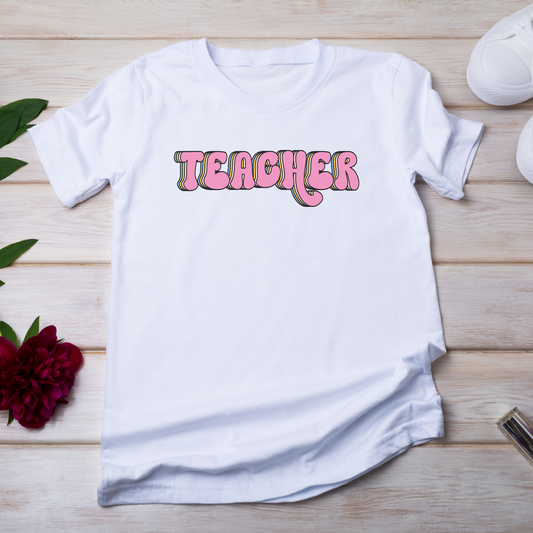 Simple Teacher T-shirt $10