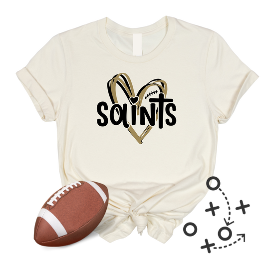 Saints Heart T-shirt