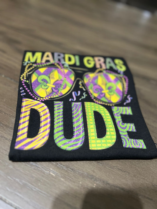 MArdi Gras Dude T-shirt