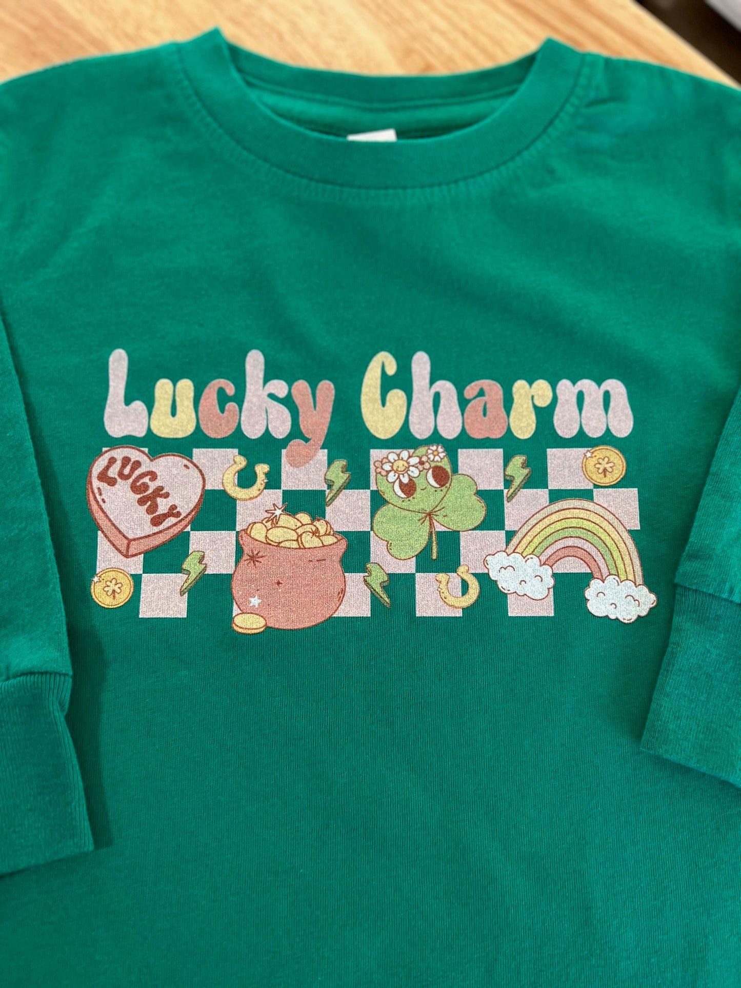 Lucky Charm Toddler Long-sleeved t-shirt